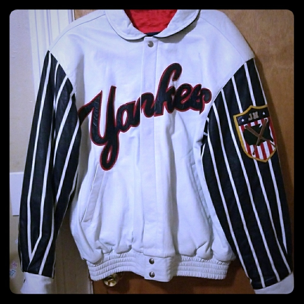 New York Yankees Reversible Leather made by Jeff H